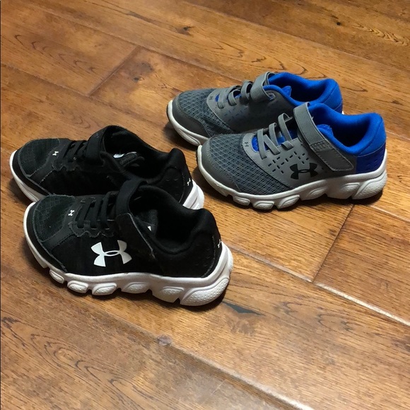 boys under armour velcro shoes